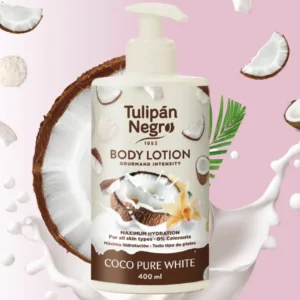 Tulipán Negro – Body Lotion Coco Pure White – 400 ml