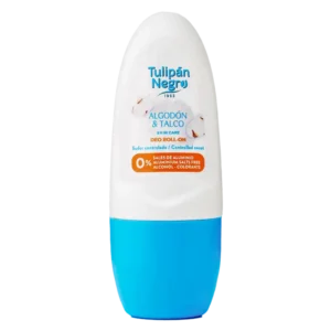 Déodorant Tulipan Negro Roll sur Coton et Talc 50 ml