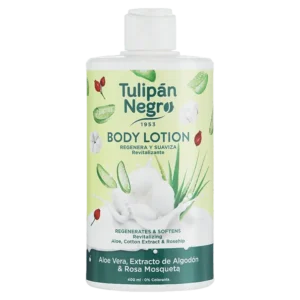 Lait Corporel Aloe Vera, Coton & Rose Musquée 400 ml