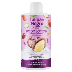 Lait Corporel Elixir d’Argan & Huile d’Amande 400 ml Tulipan Negro