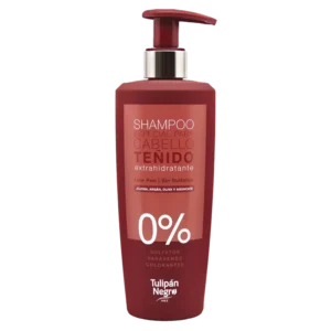 Tulipan Negro Shampoing Sans Sulfate Low Poo pour Cheveux Teints 500 ml